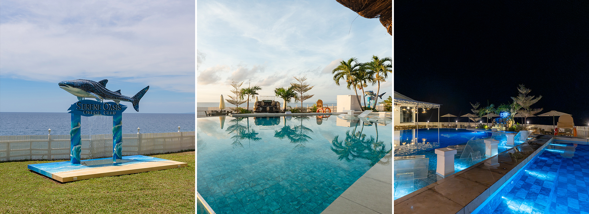 serene oasis resort view